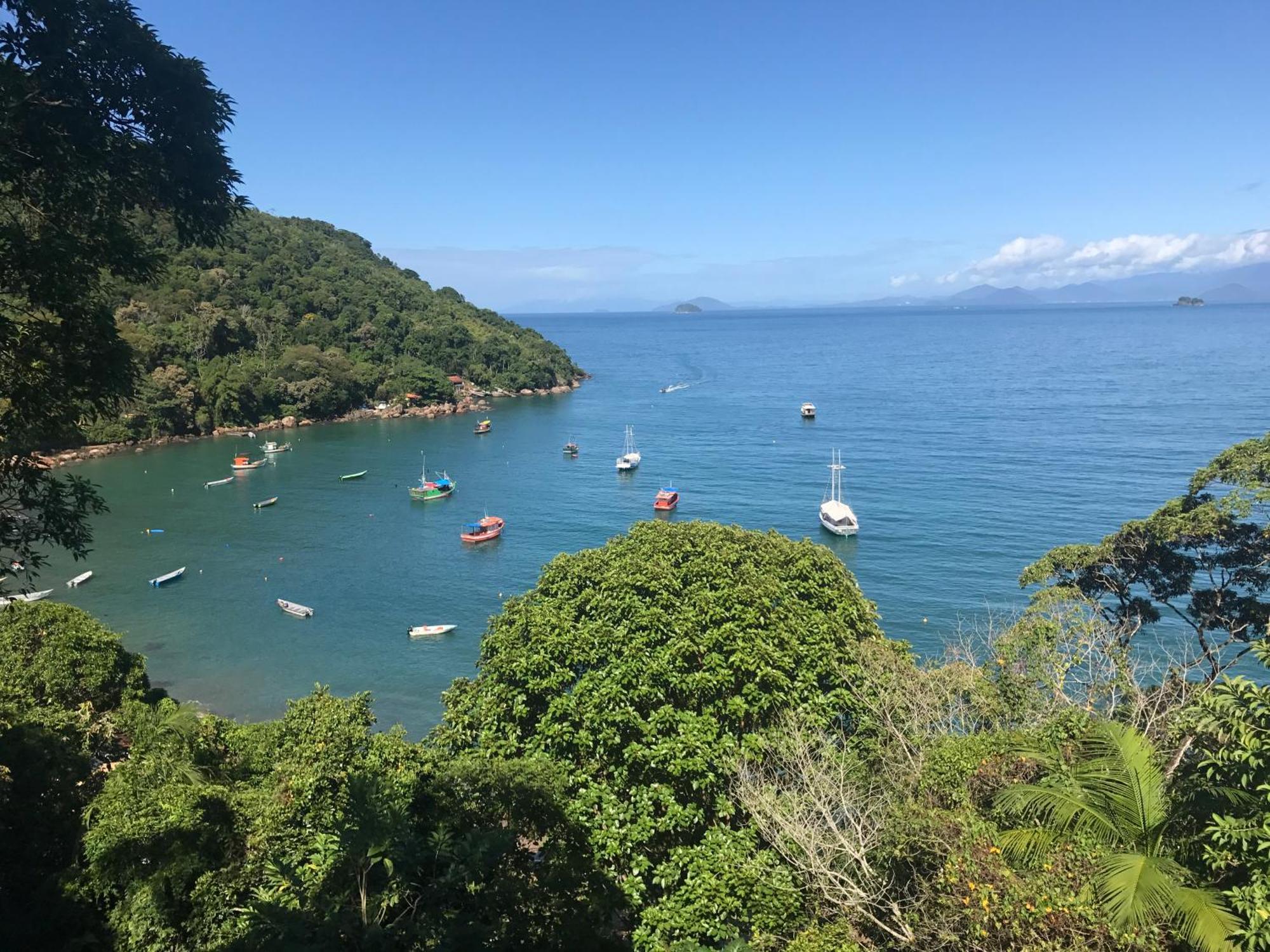 Deck Da Villa Pousada Ubatuba Esterno foto