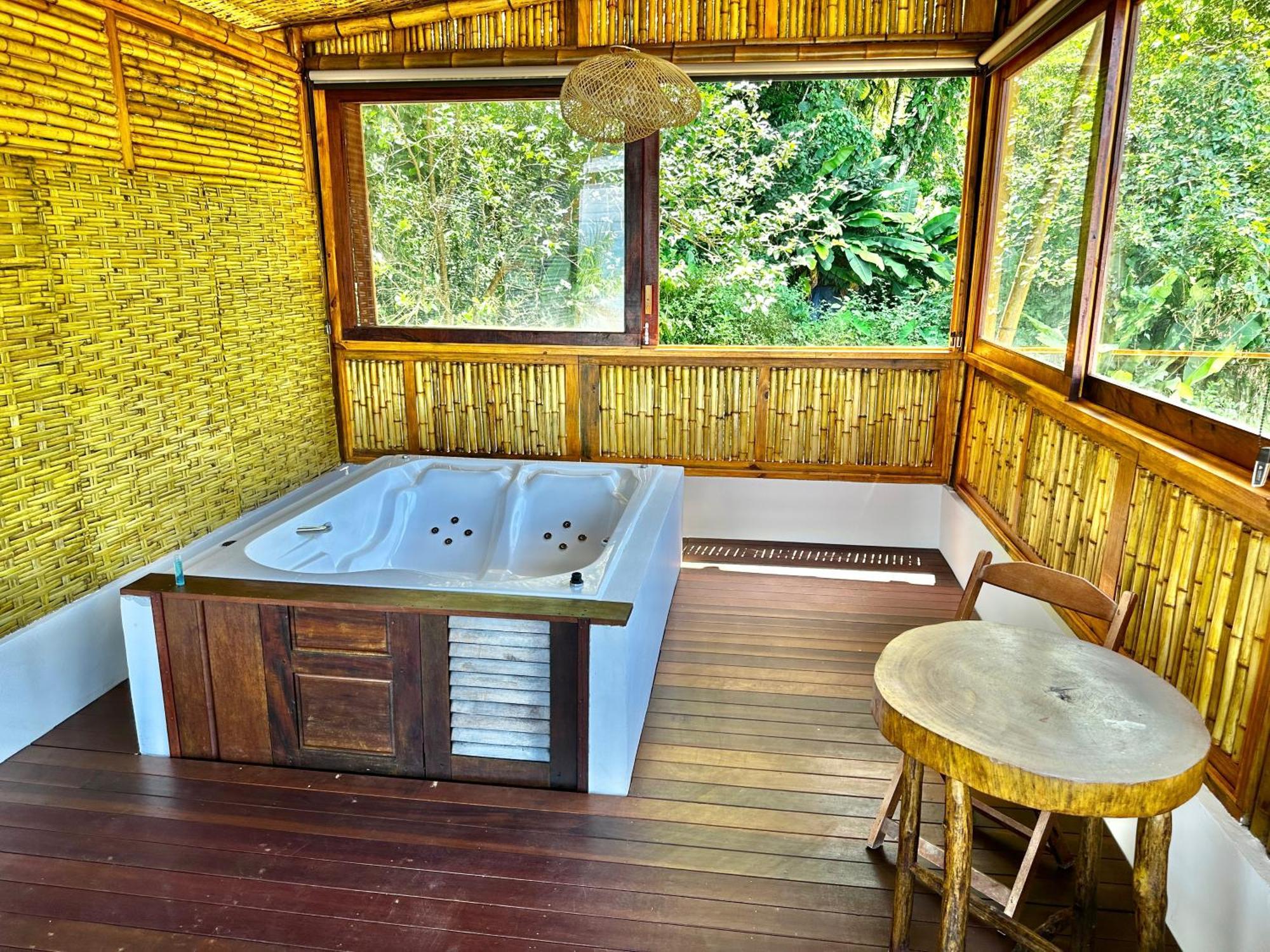 Deck Da Villa Pousada Ubatuba Esterno foto